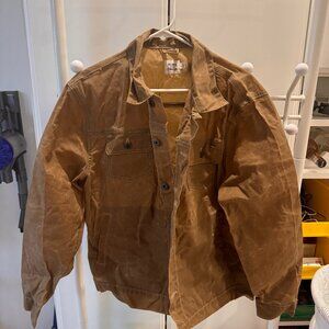 Great Condition Flint and Tinder Unlined Wax Jacket Brown Size L